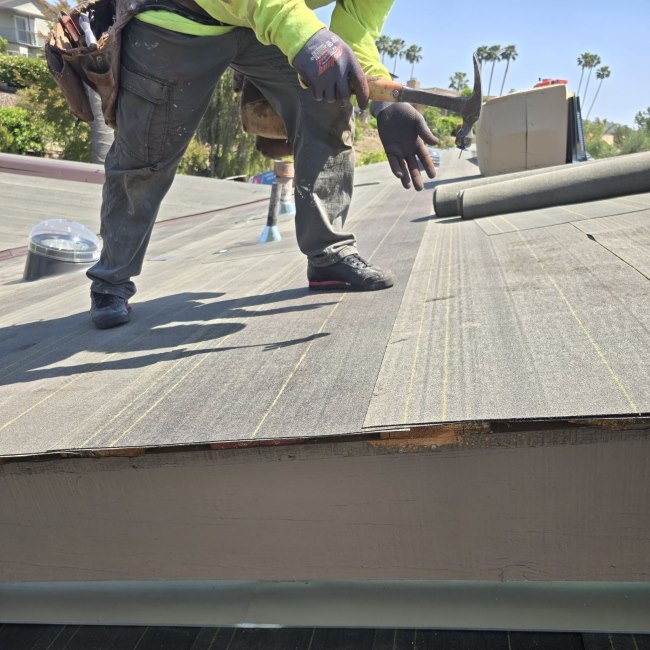 GAF solar shingles on roof